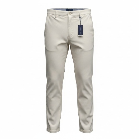 Holderness & Bourne Other - Holderness & Bourne Five-Pocket Pants Mens 40x32 Stone Tailored Fit Golf Chino